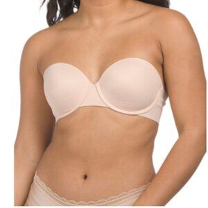 Spanx Up For Anything Strapless convertible underwire Bra Nude 36DD NWT